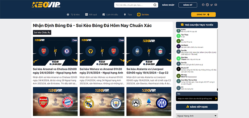 Soi kèo bóng đá trực tuyến cùng chuyên gia